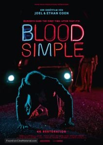 Blood Simple (1984) Bangla Subtitle – ব্লাড সিম্পল হল কোয়েন ব্রাদার্সের ডেবিউ ফিল্ম